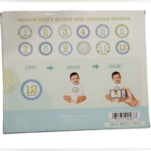 Baby's First Year Milestone Stickers - Picture 2 of 2